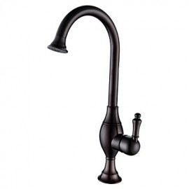 Zeitgenössisch Hoch / High-Arc Mittellage drehbarer with Keramisches Ventil Einhand Ein Loch for Gebürsteter Nickel, Armatur für die