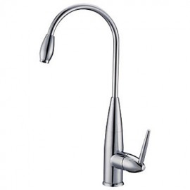 Zeitgenössisch Hoch / High-Arc Mittellage drehbarer with Keramisches Ventil Einhand Ein Loch for Gebürsteter Nickel, Armatur für die