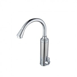 Zeitgenössisch / Modern Standard Spout Mittellage drehbarer with Keramisches Ventil Einhand Ein Loch for Edelstahl, Armatur für die