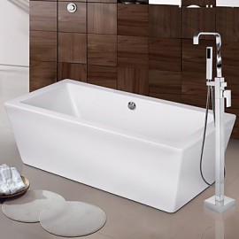 Zeitgenössisch / Art déco/Retro / Modern Badewanne & Dusche Wasserfall / Breite spary / Bodenstand with Keramisches VentilEinhand Ein