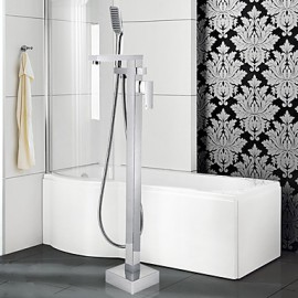 Zeitgenössisch / Art déco/Retro / Modern Badewanne & Dusche Breite spary / Handdusche inklusive / Bodenstand / Mit ausziehbarer Brause