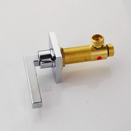Zeitgenössisch / Art déco/Retro / Modern Badewanne & DuscheWasserfall / Regendusche / Breite spary / Handdusche inklusive / Mit
