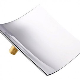Zeitgenössisch Romanische Wanne Wasserfall / Handdusche inklusive with Keramisches Ventil Drei Griffe Fünf Löcher for Chrom,