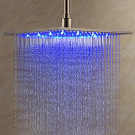 Zeitgenössisch Regendusche Gebürstet Feature for LED / Regenfall , Duschkopf
