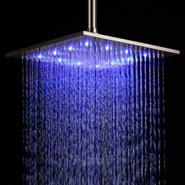 Zeitgenössisch Regendusche Gebürstet Feature for LED / Regenfall , Duschkopf