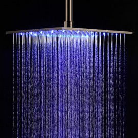 Zeitgenössisch Regendusche Gebürstet Feature for LED / Regenfall , Duschkopf