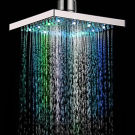 Zeitgenössisch Regendusche Chrom Feature for LED / Regenfall , Duschkopf