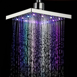 Zeitgenössisch Regendusche Chrom Feature for LED / Regenfall , Duschkopf