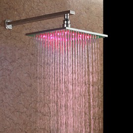 Zeitgenössisch Regendusche Chrom Feature for LED / Regenfall , Duschkopf