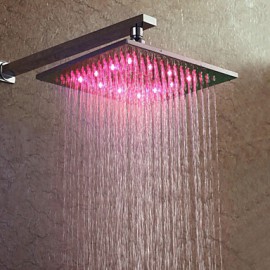 Zeitgenössisch Regendusche Chrom Feature for LED / Regenfall , Duschkopf