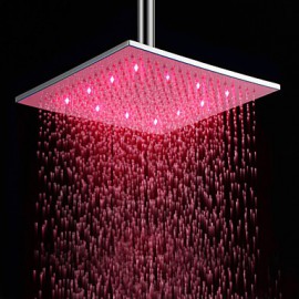 Zeitgenössisch Regendusche Chrom Feature for LED / Regenfall , Duschkopf