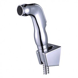 Hand gehalten Bidet Spray silber ohne Versorgungsschlauch und Brausehalter