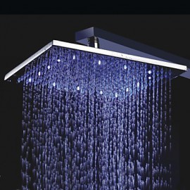 Zeitgenössisch Regendusche Chrom Feature for LED / Regenfall , Duschkopf