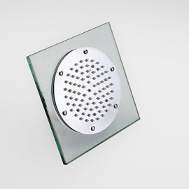 Zeitgenössisch Regendusche Chrom Feature for LED / Regenfall , Duschkopf