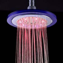 Zeitgenössisch Regendusche Chrom Feature for LED / Regenfall , Duschkopf