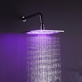 Zeitgenössisch Regendusche Chrom Feature for LED / Regenfall , Duschkopf