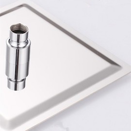 Zeitgenössisch Regendusche Gebürsteter Nickel Feature for Regenfall , Duschkopf