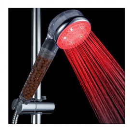 große Anion bunten LED-Duschkopf Sprinkler Wasserfall Hand