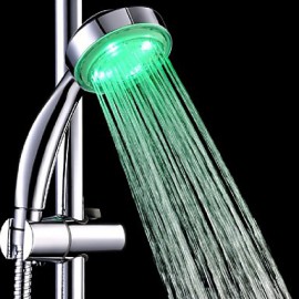 Temperaturkontrolle führte Duschkopf Sprinkler Wasserfall Hand