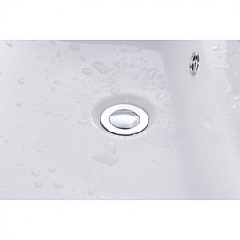 Badezimmer Bad Schiff sinken Pop-up Messingablaufeinheit nicht Lauf -chrome