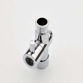 G7 / 8 (7/8 '') Chrom t-Adapter, Messing Ventileinsatz aus Messing Dusche Wasserabscheider Bidet und Badewanne mit Dusche