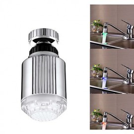 rgb 3 Farbtemperatur-Sensor Wasserhahn Küchenarmatur-Glühen-Dusche LED-Licht