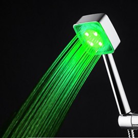 grüne Farbe Küchenspüle Universaladapter LED Wasserhahn Düse (monochrom)