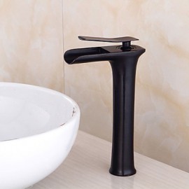 Antik / Rustikal / Art déco/Retro Mittellage Breite spary / drehbarer / Vorspülung with Keramisches Ventil Einzigen Handgriff Zwei Löcher