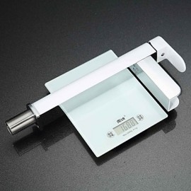 Zeitgenössisch deckenmontiert LED with Keramisches Ventil Einhand Ein Loch for Chrom, Waschbecken Wasserhahn