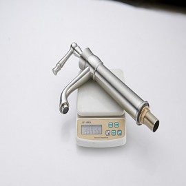 Zeitgenössisch Becken Thermostatische with Keramisches Ventil Einhand Ein Loch for Gebürsteter Nickel, Waschbecken Wasserhahn