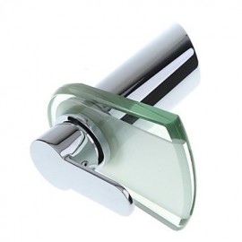 LED Duscharmaturen Zeitgenössisch Antikes Messing Organisches Glas Mittellage