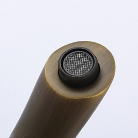 Centerset zwei Griffe ein Loch in der antiken Bronze Waschbecken Wasserhahn