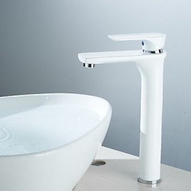 Zeitgenössisch Mittellage Breite spary with Keramisches Ventil Einhand Ein Loch for Korrektur Artikel, Waschbecken Wasserhahn