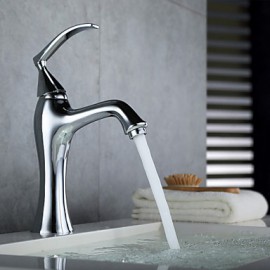 Antik Mittellage Keramisches Ventil Einhand Ein Loch with Chrom Waschbecken Wasserhahn