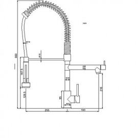 Zeitgenössisch Pot Filler deckenmontiert Mit ausziehbarer Brause / Vorspülung with Keramisches Ventil Einhand Ein Loch for Chrom,