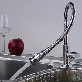 Zeitgenössisch / Modern Pot Filler deckenmontiert Breite spary with Keramisches Ventil Einhand Ein Loch for Chrom, Armatur für die