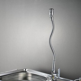 Zeitgenössisch / Modern Pot Filler deckenmontiert Breite spary with Keramisches Ventil Einhand Ein Loch for Chrom, Armatur für die