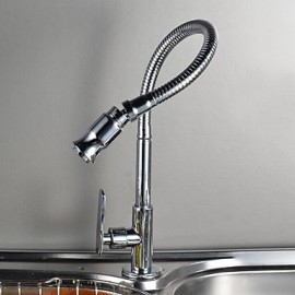 Zeitgenössisch / Modern Pot Filler deckenmontiert Breite spary with Keramisches Ventil Einhand Ein Loch for Chrom, Armatur für die