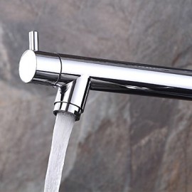 Zeitgenössisch / Art déco/Retro / Modern Pull-out / Pull-down / Standard Spout / Hoch / High-Arc Beckendrehbarer / Vorspülung / Mit