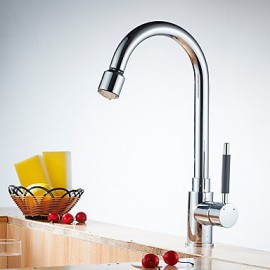 Modern Standard Spout / Hoch / High-Arc Becken Regendusche / Mit ausziehbarer Brause / drehbarer with Keramisches Ventil Einhand Ein Loch