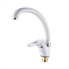 Art déco/Retro Standard Spout deckenmontiert drehbarer with Keramisches Ventil Einhand Ein Loch for Korrektur Artikel, Armatur für die