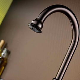 deckenmontiert Einhand Ein Loch with Bronze mit ölschliff Armatur für die Küche